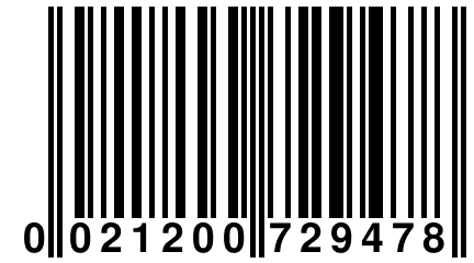 0 021200 729478