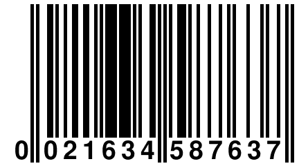 0 021634 587637