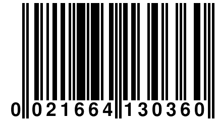 0 021664 130360