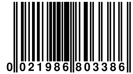 0 021986 803386