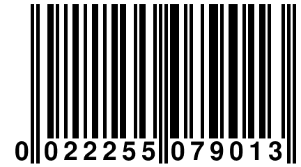 0 022255 079013