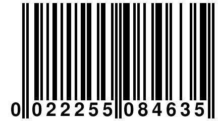 0 022255 084635