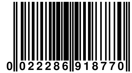 0 022286 918770