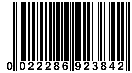 0 022286 923842