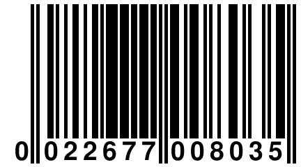 0 022677 008035