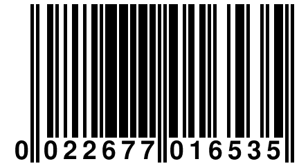 0 022677 016535