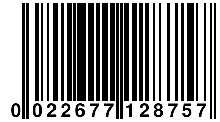 0 022677 128757