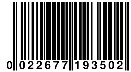 0 022677 193502