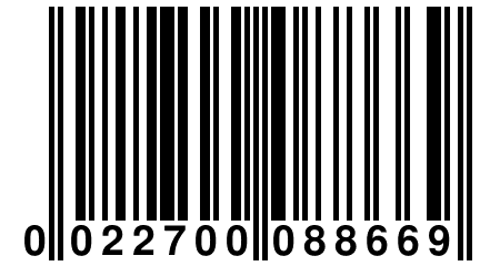 0 022700 088669