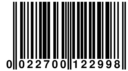 0 022700 122998