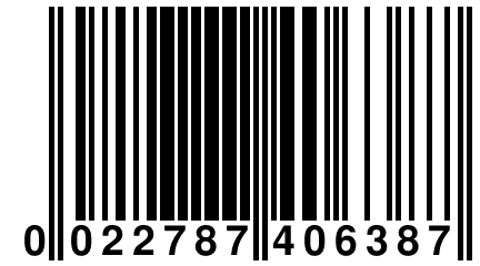 0 022787 406387
