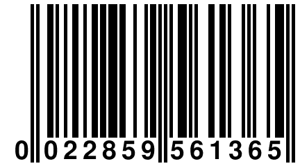 0 022859 561365