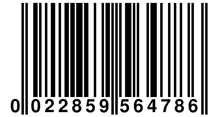 0 022859 564786