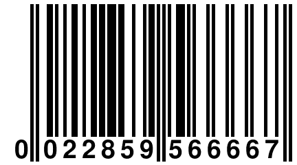 0 022859 566667