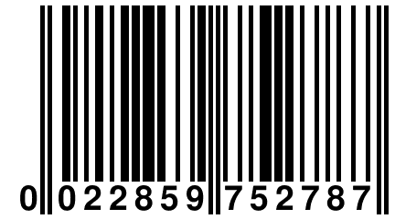 0 022859 752787