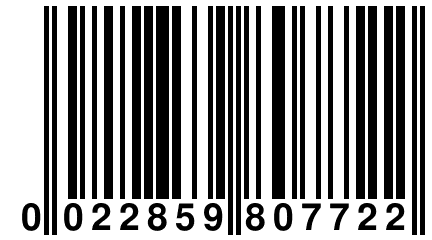 0 022859 807722