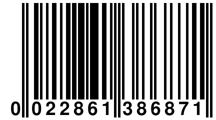 0 022861 386871