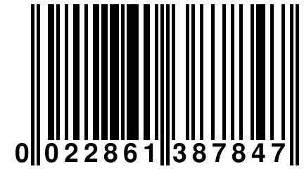 0 022861 387847