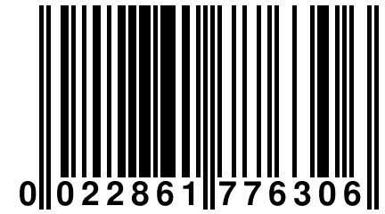 0 022861 776306