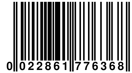 0 022861 776368