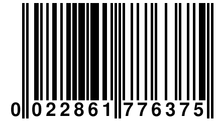 0 022861 776375