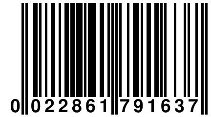 0 022861 791637
