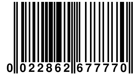 0 022862 677770