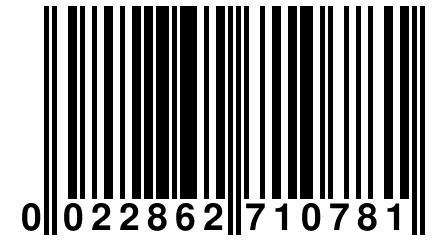 0 022862 710781