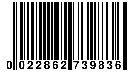 0 022862 739836