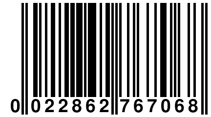 0 022862 767068