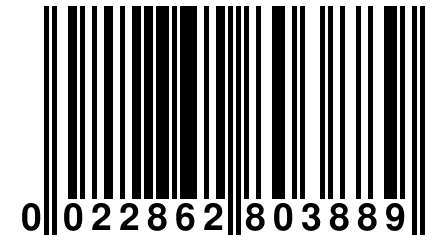 0 022862 803889