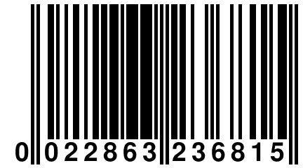 0 022863 236815