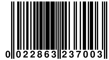 0 022863 237003