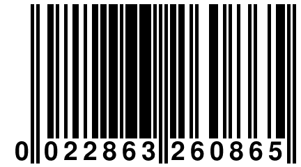 0 022863 260865