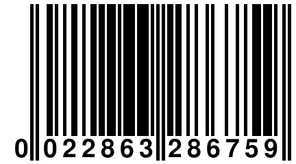 0 022863 286759