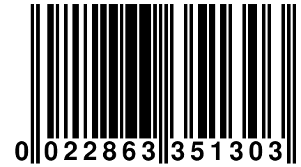 0 022863 351303