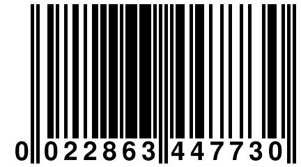0 022863 447730