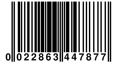 0 022863 447877
