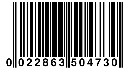 0 022863 504730