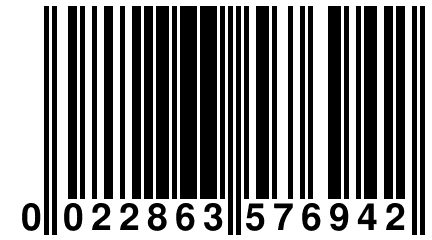 0 022863 576942