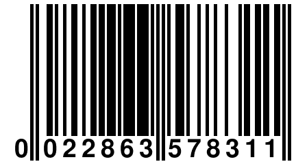 0 022863 578311