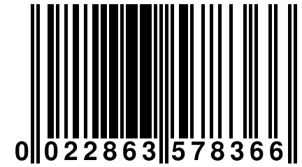 0 022863 578366