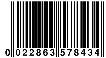 0 022863 578434