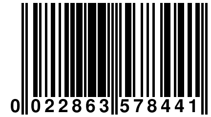 0 022863 578441