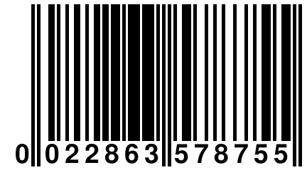 0 022863 578755