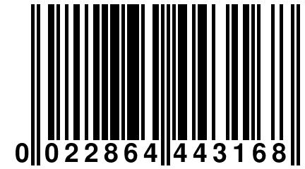 0 022864 443168
