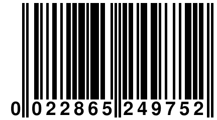 0 022865 249752