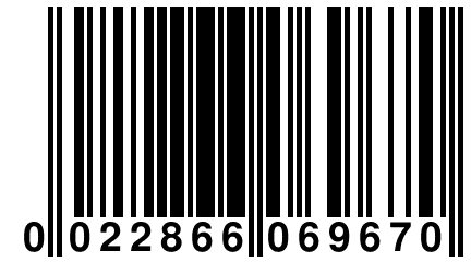 0 022866 069670