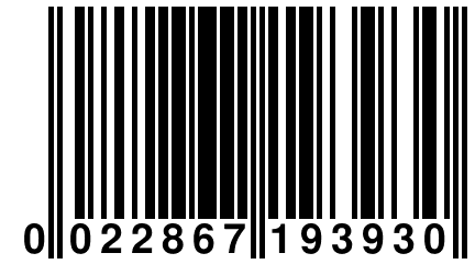 0 022867 193930