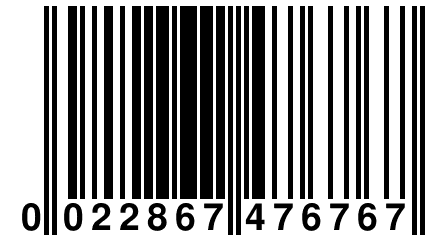 0 022867 476767